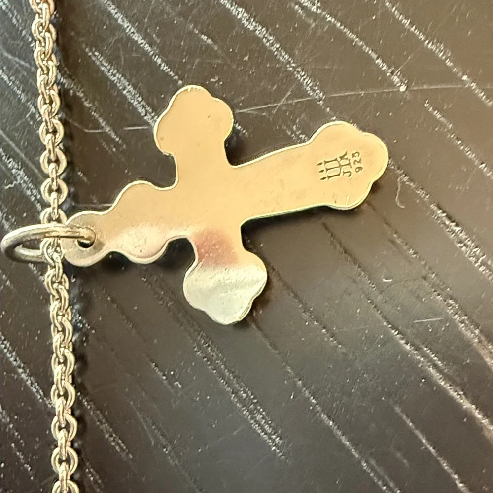 James Avery Silver Cross Necklace - Picture 4 of 4